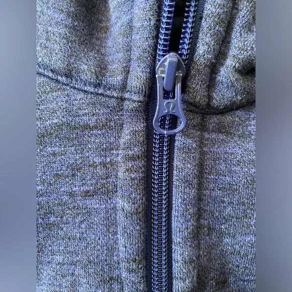 Lululemon Athletica Scuba Full Zip Hoodie Purple Sz 4 Hoody Sweater Embroidered - Picture 5 of 8